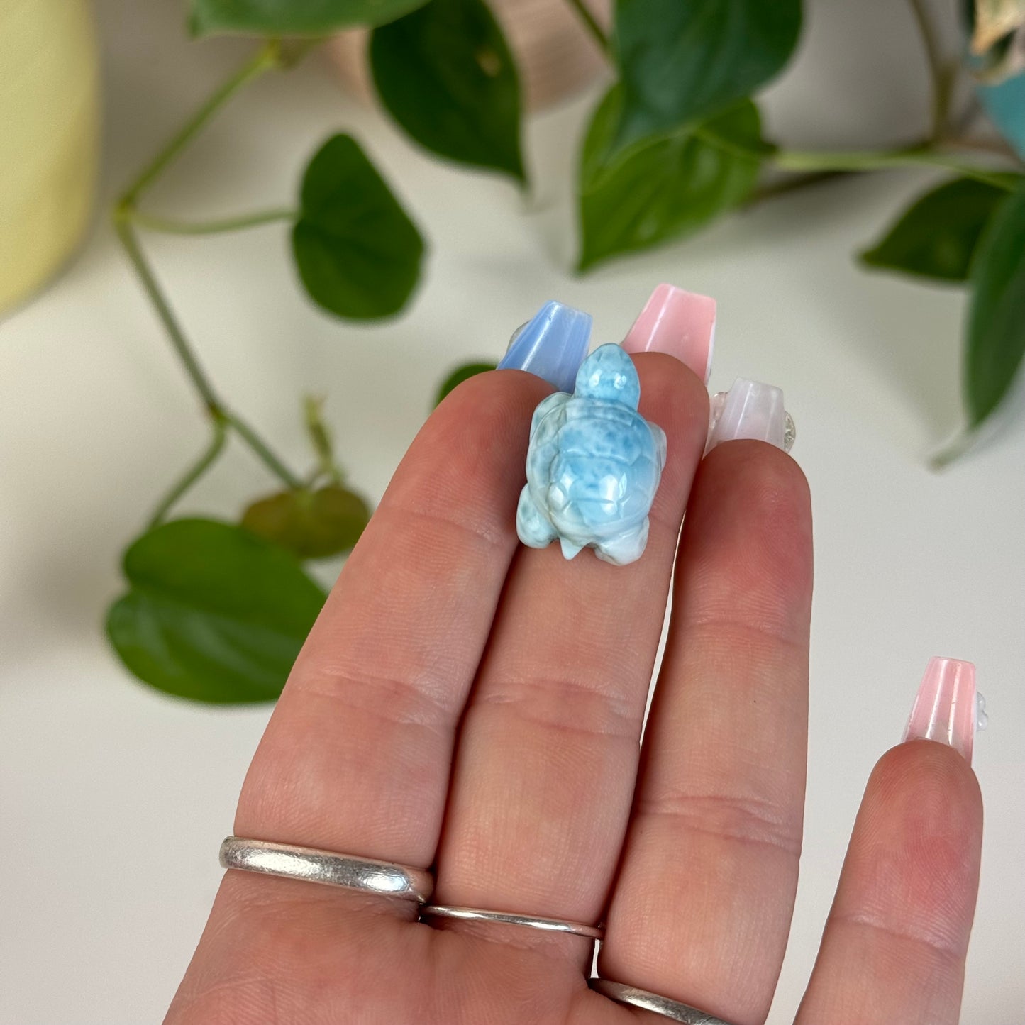 Mini Larimar Turtle