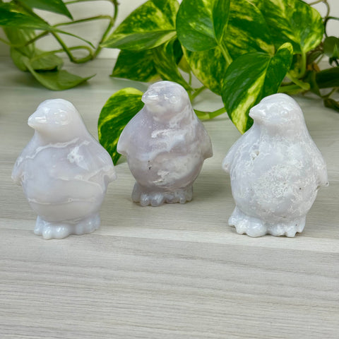 Snow Agate Penguin