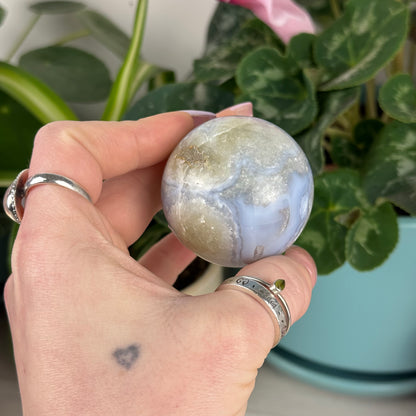 Blue Lace Agate Sphere