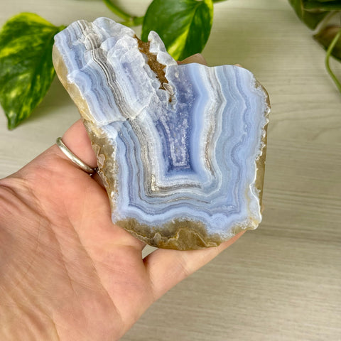 Blue Lace Agate Slab