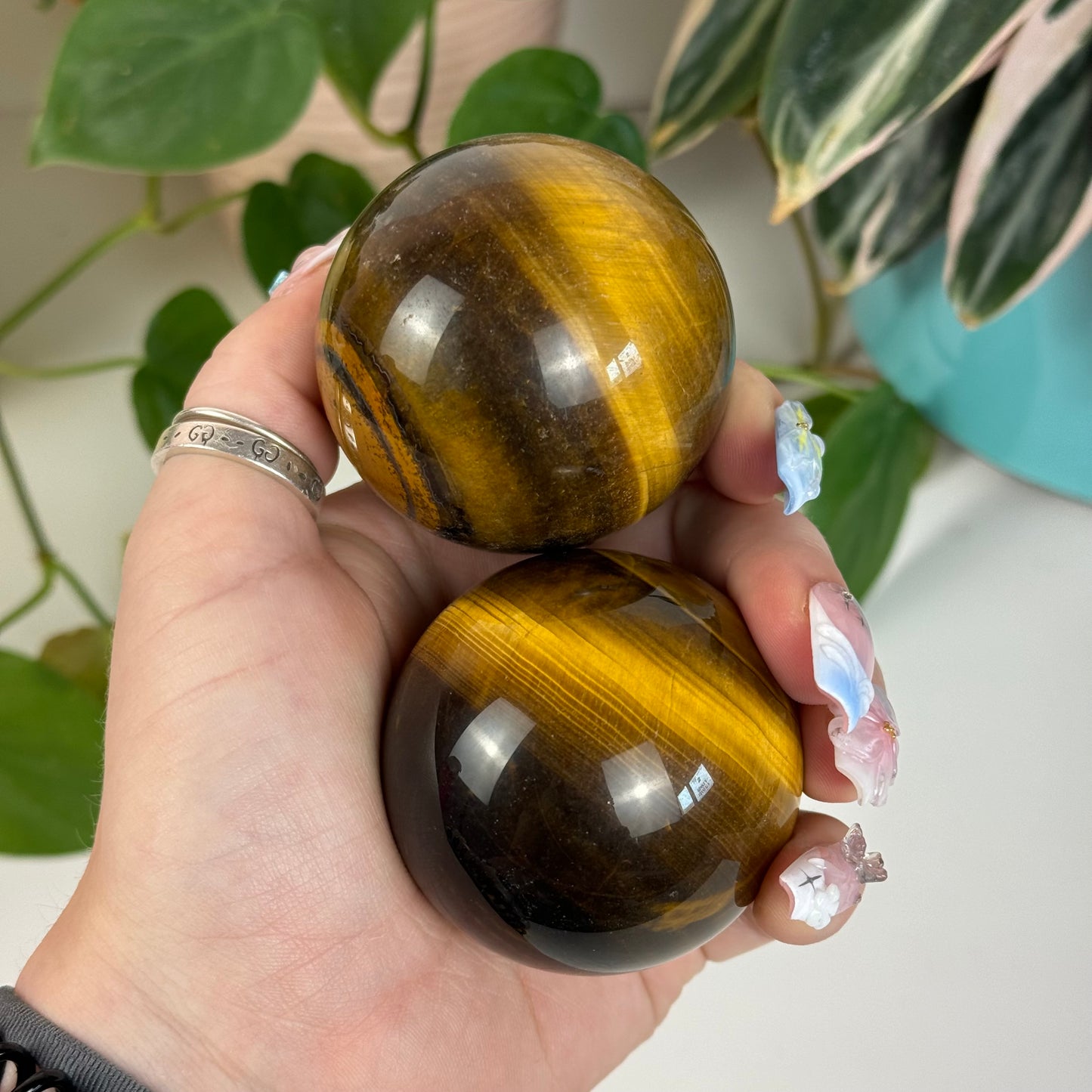 Imperfect Tiger's Eye Sphere