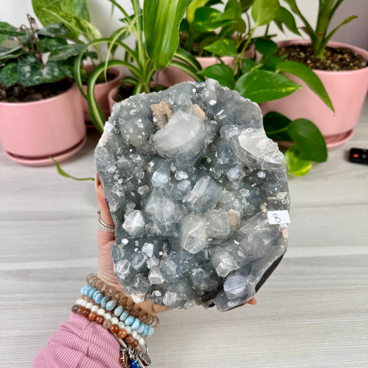 Smoky Chalcedony With Apophyllite