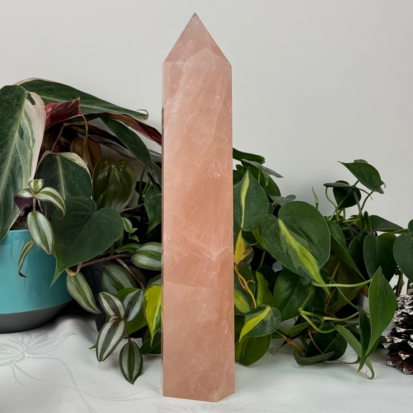 Imperfect XL Rose Quartz Tower