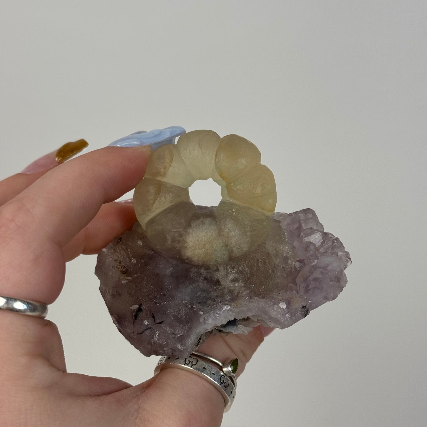 Pineapple Ring Fluorite