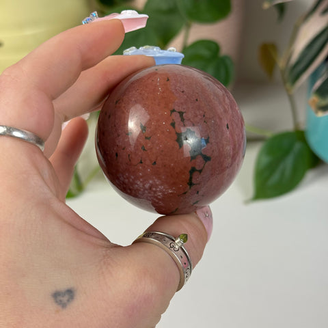 Sea Jasper Sphere - F2