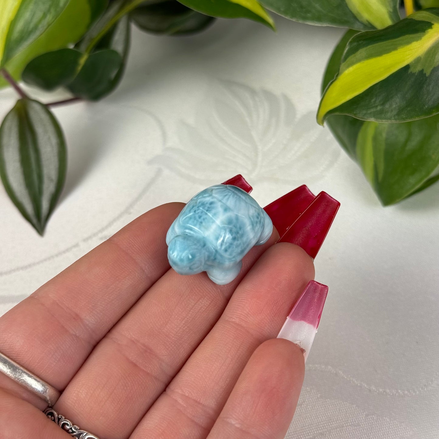 Mini Larimar Turtle