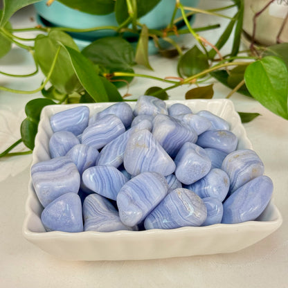 Blue Lace Agate Tumble