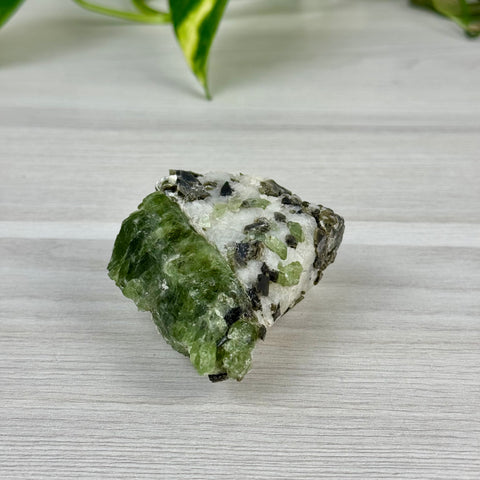 Chrome Diopside On Cookie Dough Specimen