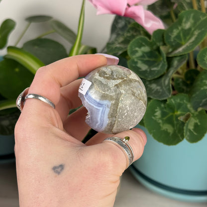 Blue Lace Agate Sphere