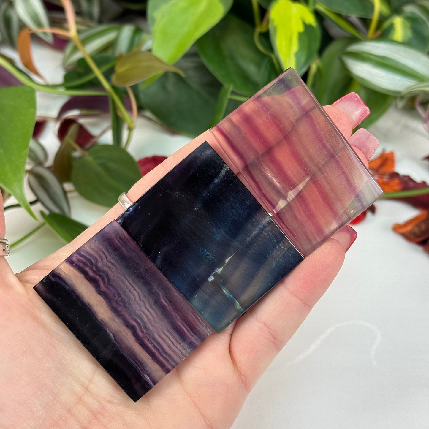 Rainbow Fluorite Window