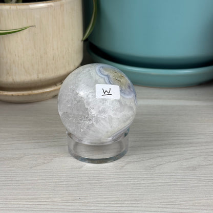Blue Lace Agate Sphere