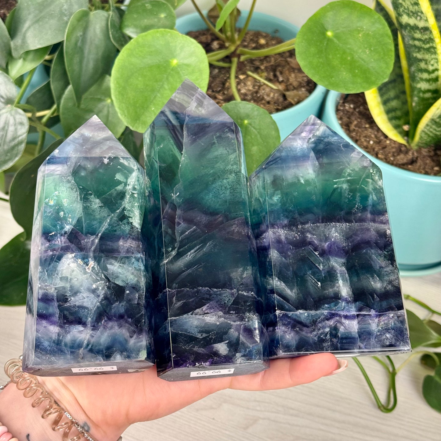 Rainbow Fluorite Tower