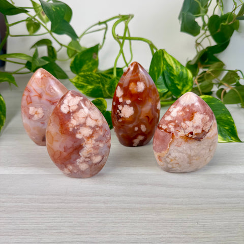 Cherry Blossom Agate Free Form