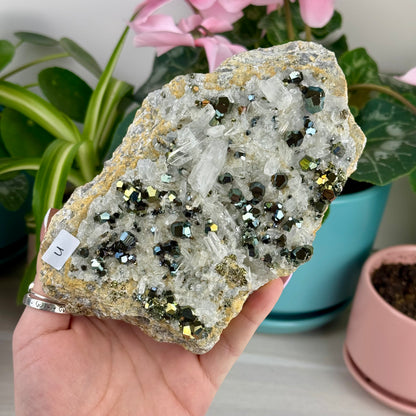 Iridescent Pyrite Specimen