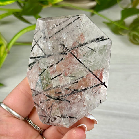 Tourmaline In Quartz Free Form