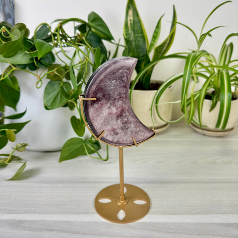 Lepidolite Moon