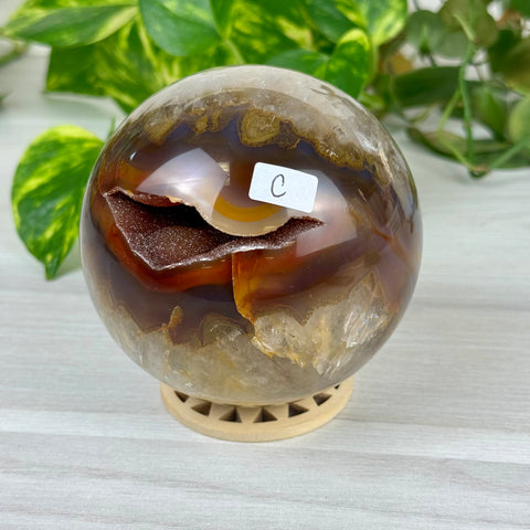 Statement Druzy Sphere