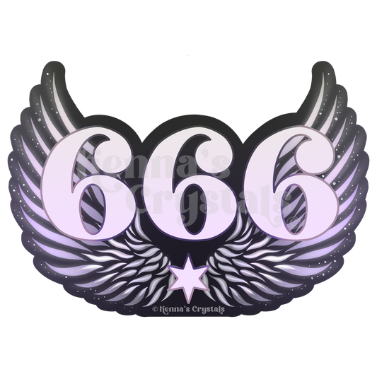 "666" Sticker