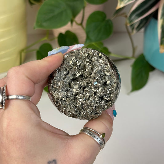 Cubic Pyrite Sphere - T