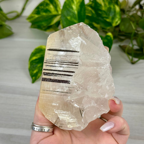 Benz Calcite with Calico Pyrite (UV Reactive)