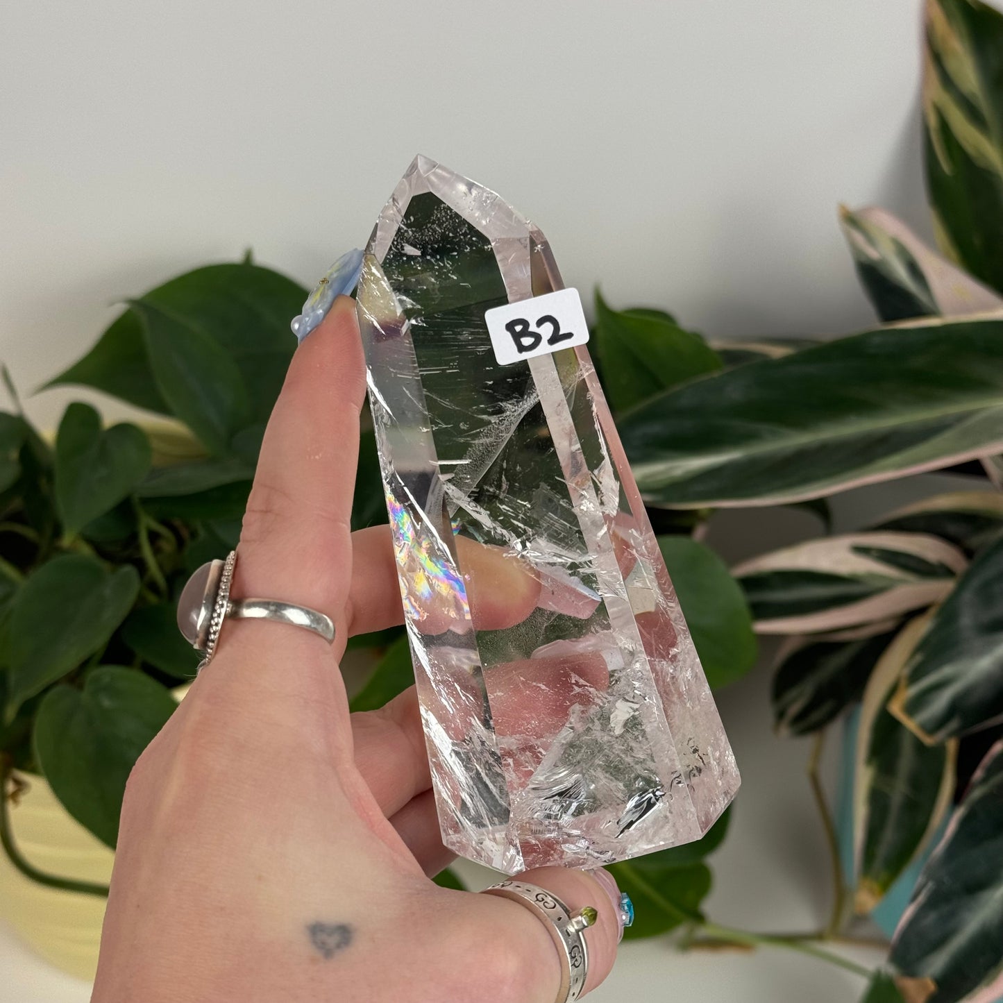 Gorgeous Lemurian Quartz Tower