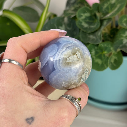 Blue Lace Agate Sphere