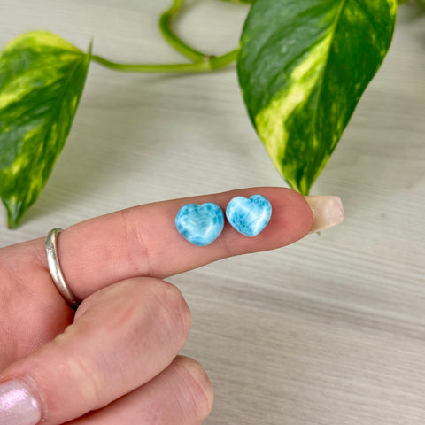 Turtleback Larimar Heart