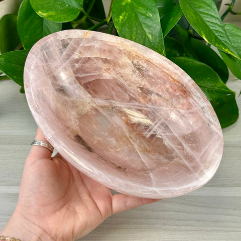 Rose Quartz Bowl 122 3 - Kenna's Crystals from TikTok