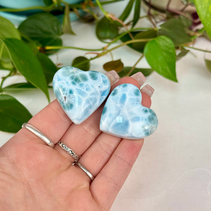 Larimar Love Heart