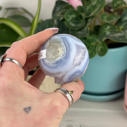 Blue Lace Agate Sphere