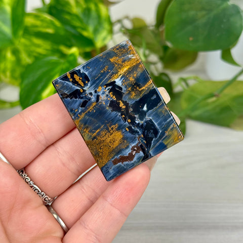 Rare Namibian Pietersite Tile - M