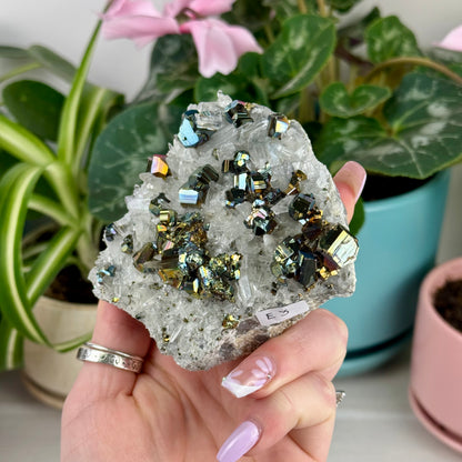 Iridescent Pyrite Specimen