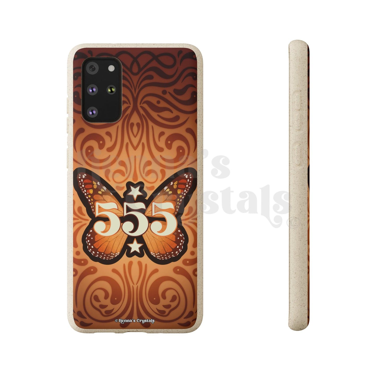 "555" Angel Number Biodegradable Phone Case