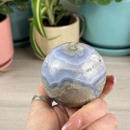 Blue Lace Agate Sphere