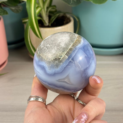 Blue Lace Agate Sphere
