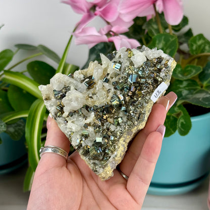 Iridescent Pyrite Specimen