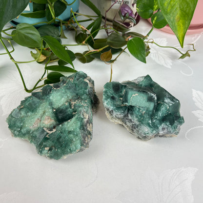 Green Fluorite Specimen