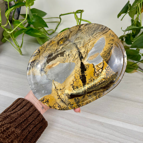 Painting Stone Decorative Dish
