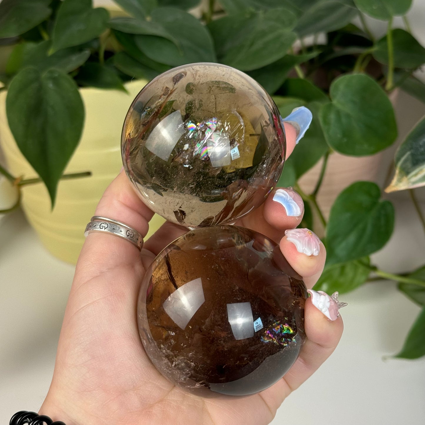 High Quality Smoky Quartz Sphere