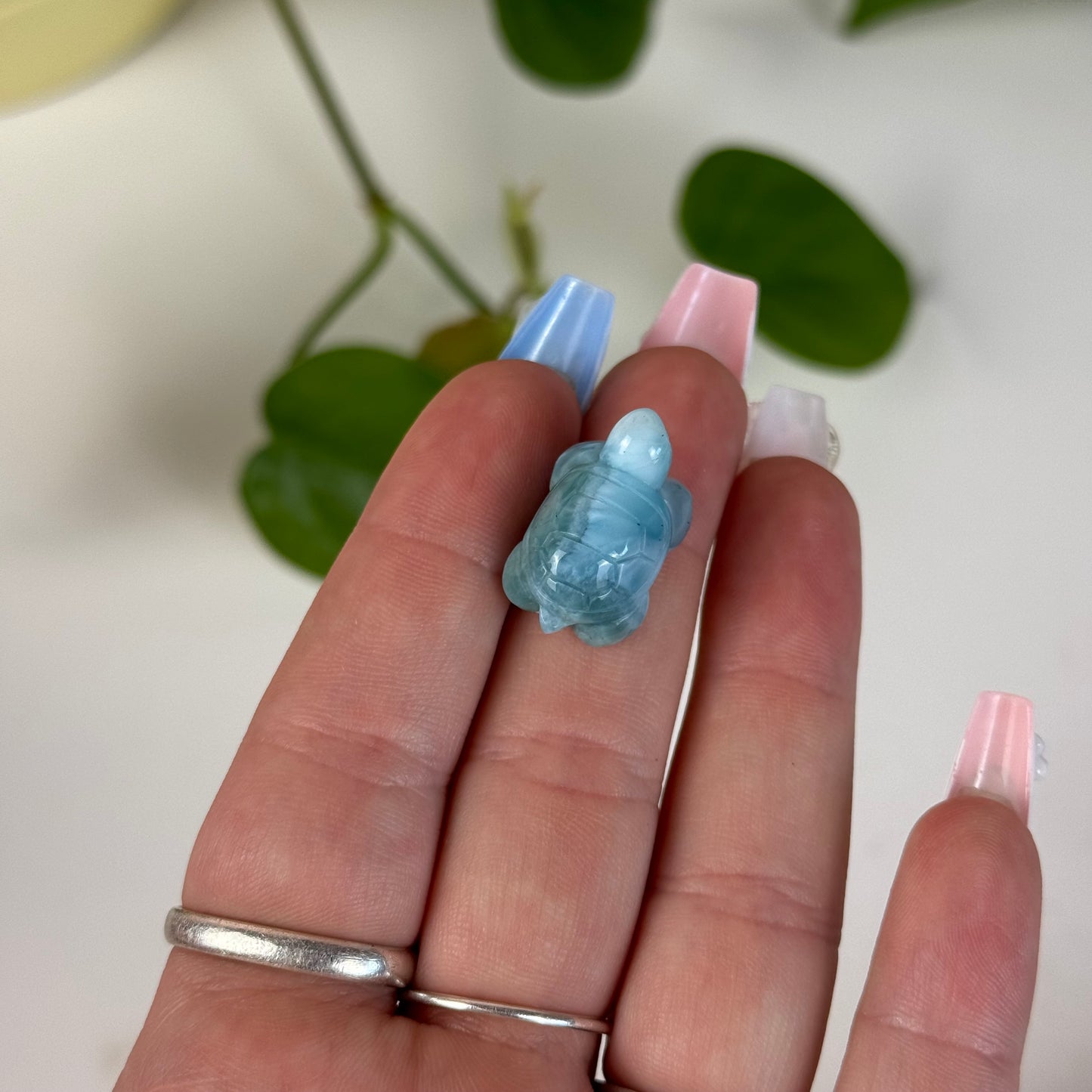 Mini Larimar Turtle