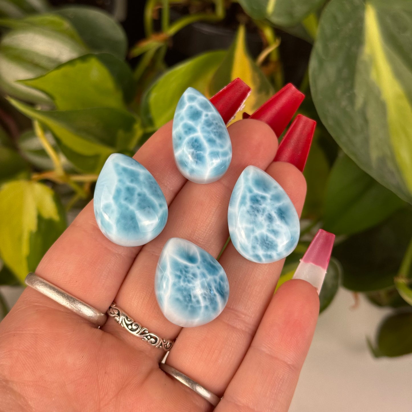 Mini Larimar Teardrop