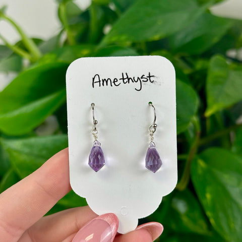 Amethyst Earrings 44 - Vogel 2 - Kenna's Crystals from TikTok