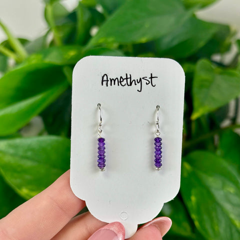 Amethyst Earrings 22 1 - Kenna's Crystals from TikTok