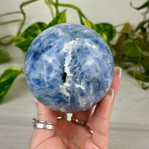 Icy Blue Kyanite Sphere