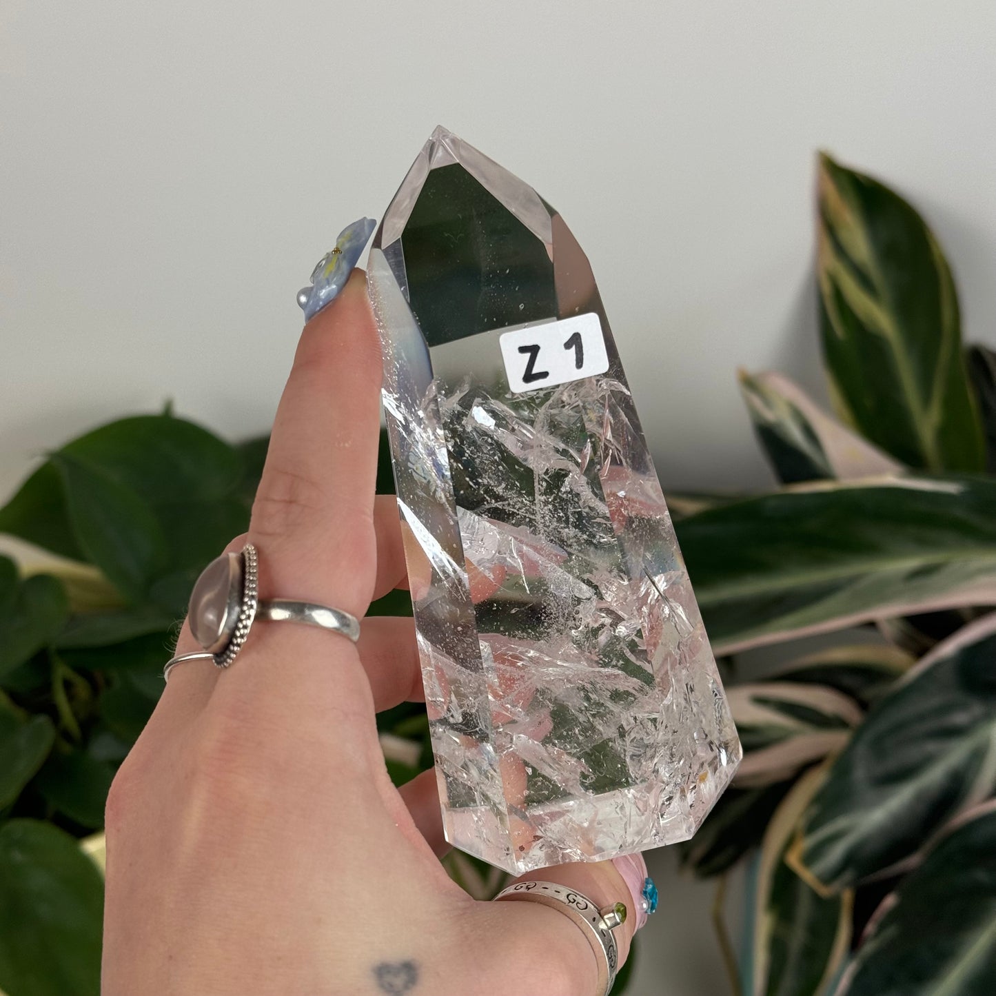 Gorgeous Lemurian Quartz Tower