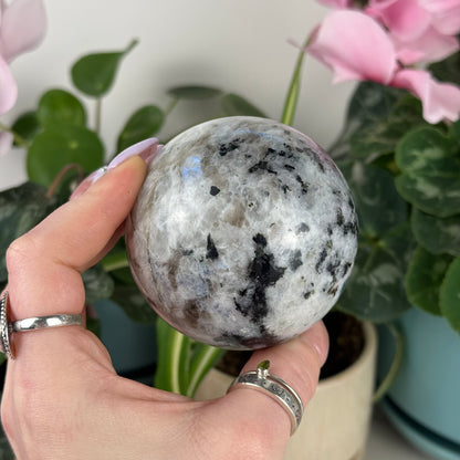 Rainbow Moonstone Sphere