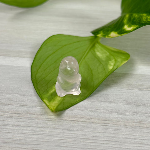Mini Rose Quartz Chubby Dino