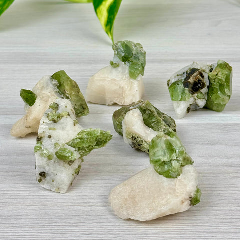 Chrome Diopside On Cookie Dough Specimen