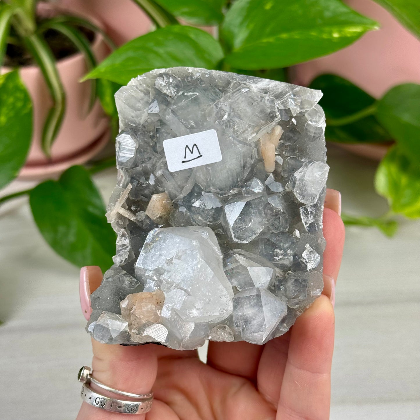 Smoky Chalcedony With Apophyllite