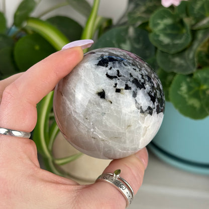 Rainbow Moonstone Sphere